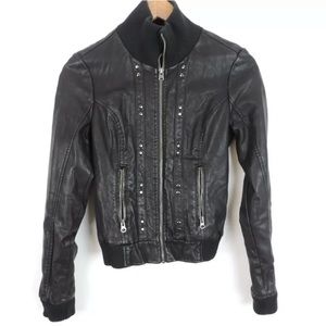 Women’s Buffalo Faux Leather Jacket
